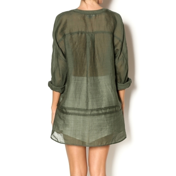 Vince Ramie Tunic - Picture 2 of 10